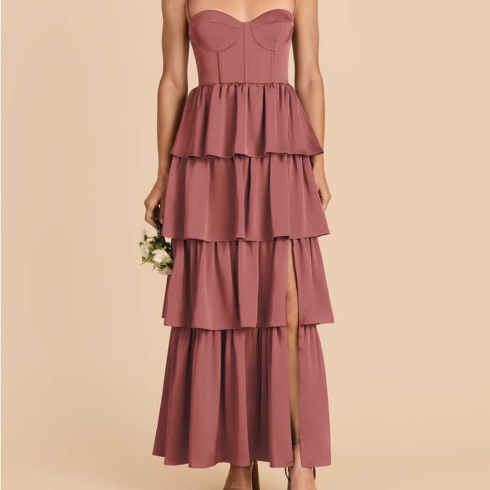 Dusty rose bridesmaid dress!